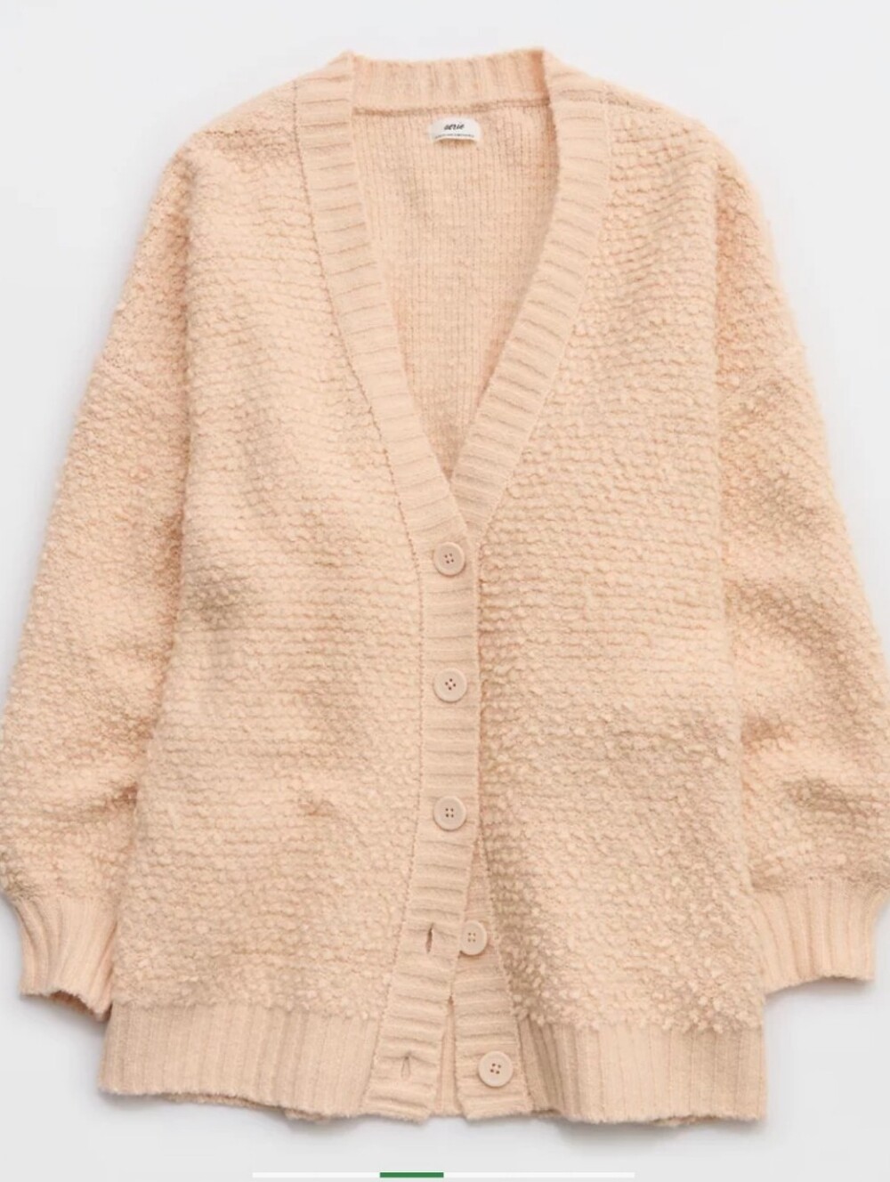 Aerie x Emily + Meritt Oversized Bobble Cardigan